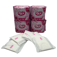 Vente chaude, fabricant de Quanzhou, serviettes hygiéniques pour femmes, haute absorption, avec ailes, protection contre les fuites, jetables