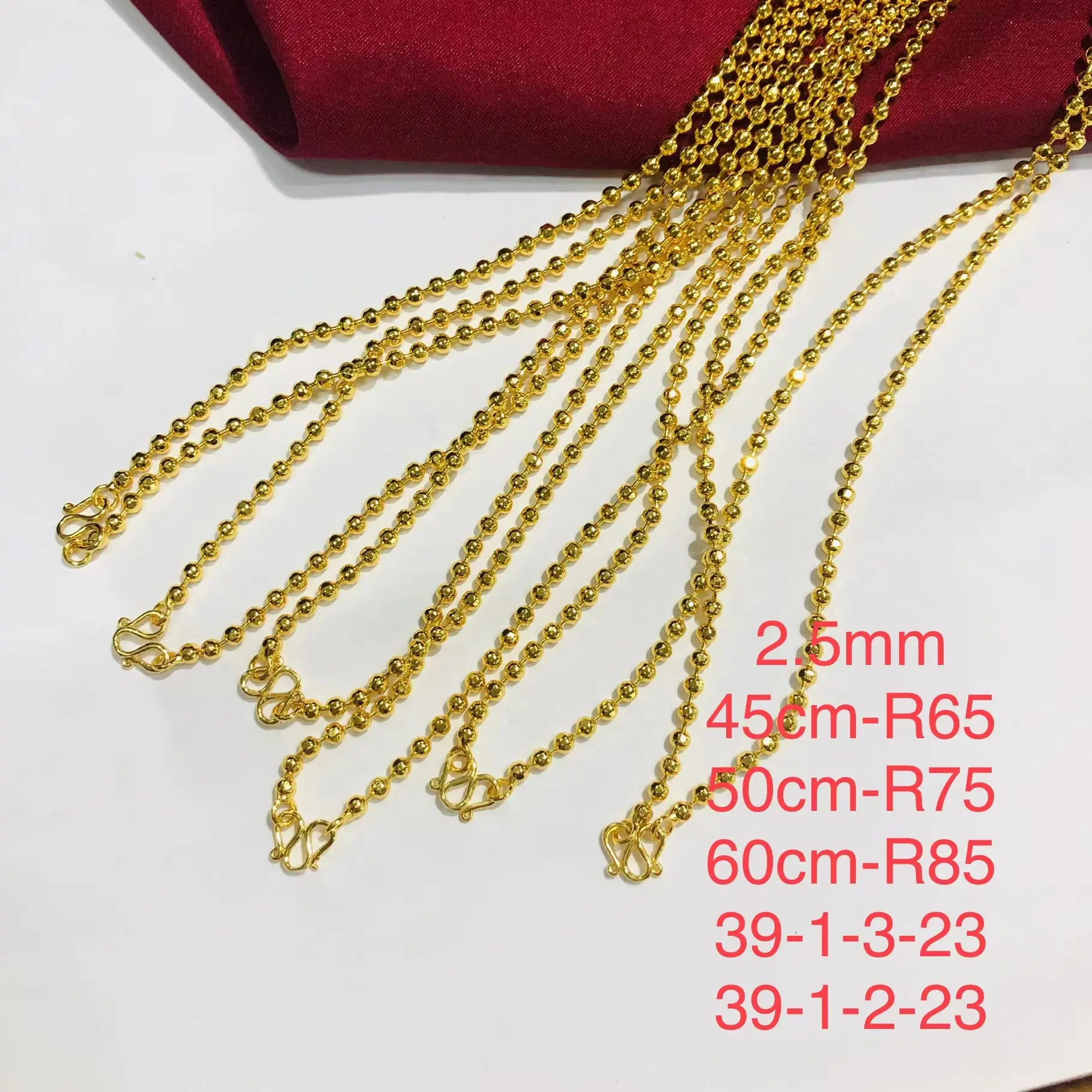 Xuping Kalung Rantai Emas Dubai Wanita, Perhiasan Emas Desain Rantai 24K Dubai