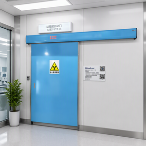 <span class=keywords><strong>Puerta</strong></span> Corredera Automática Moderna e Impermeable <span class=keywords><strong>para</strong></span> Hospital, con Protección Contra Radiación de 2mmpb y 3mmpb, <span class=keywords><strong>para</strong></span> Sala de Rayos X y Tomografía Computarizada - Product Image 1