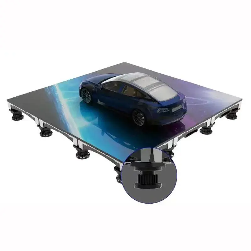 Interior TV Studios Gym Virtual 3D interactivo Led Dance Floor Pantalla de pie impermeable de alta calidad P4.81 pantalla Led