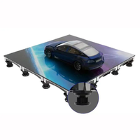 Écran LED P4.81 de haute qualité, étanche, pour studios de télévision intérieurs, salles de sport, sols de danse interactifs virtuels 3D, affichage sur pied