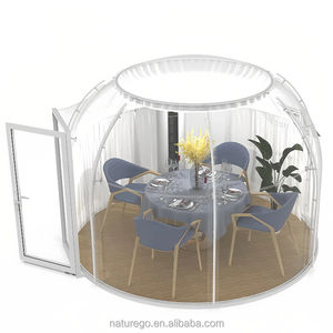 Carpa Transparente de Diseño Comercial 2025, Moderna Casa Burbuja Transparente para Restaurante al Aire Libre, Material de PC, Carpa Desplegable - Product Image 1