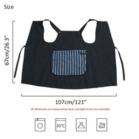 Tablier de cuisine pour femmes et hommes, imperméable à l'eau, résistant à l'huile, détachable, logo personnalisé, nouveauté