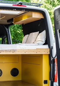Kit de conversion de fourgon <span class=keywords><strong>aménagé</strong></span> <span class=keywords><strong>Mercedes</strong></span> Sprinter RV avec cuisine et salle de bain, accessoires intérieurs pour camping-car - Product Image 4