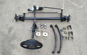 Kit de suspension tricycle électrique 3 changement de roue modifier à <span class=keywords><strong>4</strong></span> roues essieu de direction - Product Image 4