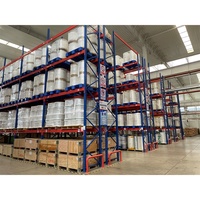 Rak Gudang Baja Industri Tugas Berat MAOBANG Bersertifikasi ISO9001/CE Kapasitas 100-500kg Rak Logam Berlapis Bubuk