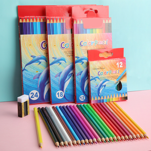 Kit de crayons de couleur non toxiques, acryliques, imperméables, DIY, 12 pièces - Product Image 1