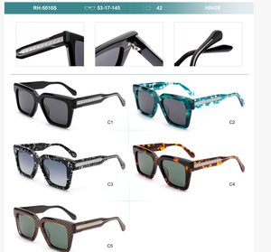 Gafas <span class=keywords><strong>de</strong></span> <span class=keywords><strong>Sol</strong></span> <span class=keywords><strong>de</strong></span> Alta Calidad Marca Xyc con Protección UV, <span class=keywords><strong>Lentes</strong></span> Polarizadas <span class=keywords><strong>de</strong></span> Acetato, Montura Completa Cuadrada, para Hombre <span class=keywords><strong>y</strong></span> Mujer, con <span class=keywords><strong>Aumento</strong></span> - Product Image 2