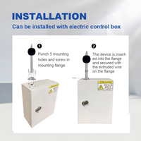 Capteurs de bruit en acier inoxydable SS304 de haute précision sonde compacte 30dB ~ 120dB détecteurs de bruit et de niveau sonore mètres IP65