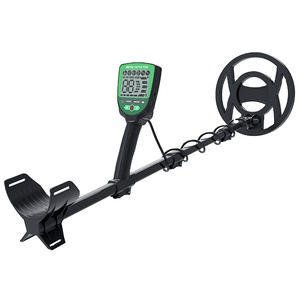 Détecteur de métaux avec bobine de recherche de 30 cm, en plastique noir, étanche IP68, haute sensibilité, pour la recherche d'or, de pièces de monnaie et de bagues, pour adultes et débutants GT964H - Product Image 1