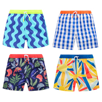 Shorts de bain imprimés pour garçons, maillots de bain d'été pour tout-petits, vêtements de plage, shorts de bain personnalisés, maillot de bain pour garçons, vêtements de bain pour enfants