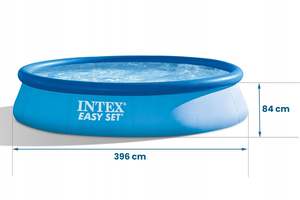 Piscine hors sol ronde <span class=keywords><strong>INTEX</strong></span> 28142 15 en 1, 396 cm, 13 pieds, avec matériau en PVC et ensemble de <span class=keywords><strong>pompe</strong></span> 220 V - Product Image 3