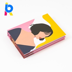 Carnet de notes personnalisé avec logo, couverture rigide en papier d'art, format A5, ligné, journal mensuel pour objectifs, cahiers d'écriture - Product Image 2