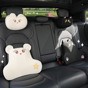 Coussin de soutien lombaire pour voiture, mignon et amusant, en mousse à mémoire de forme, pour siège auto, utilisation estivale - Product Image 4