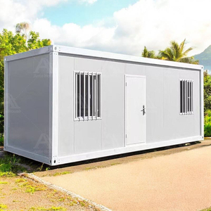 Prefabrik Taşınabilir Arka Bahçe Bahçesi Tek Kişilik Demonte Çalışma Prefabrik Toplantı Ses Geçirmez Katlanır Konteyner Ev - Product Image 4