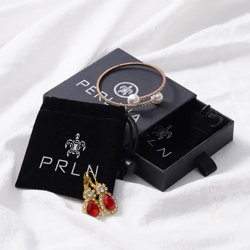 Роскошная бумажная Подарочная коробка для драгоценностей juwelery с логотипом на заказ