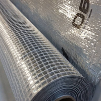 Membrane de barrière à la vapeur en feuille de PE métallisée Kingway, membrane thermo-réfléchissante en feuille d'aluminium