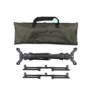 YOUME <span class=keywords><strong>support</strong></span> de <span class=keywords><strong>canne</strong></span> à pêche rétractable réglable en aluminium <span class=keywords><strong>pour</strong></span> <span class=keywords><strong>carpe</strong></span> - Product Image 5