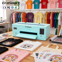 Imprimante DTF automatique EraSmart A3 MAX pour l'impression textile sur t-shirts, stock en entrepôt local aux États-Unis, livraison rapide sans taxes