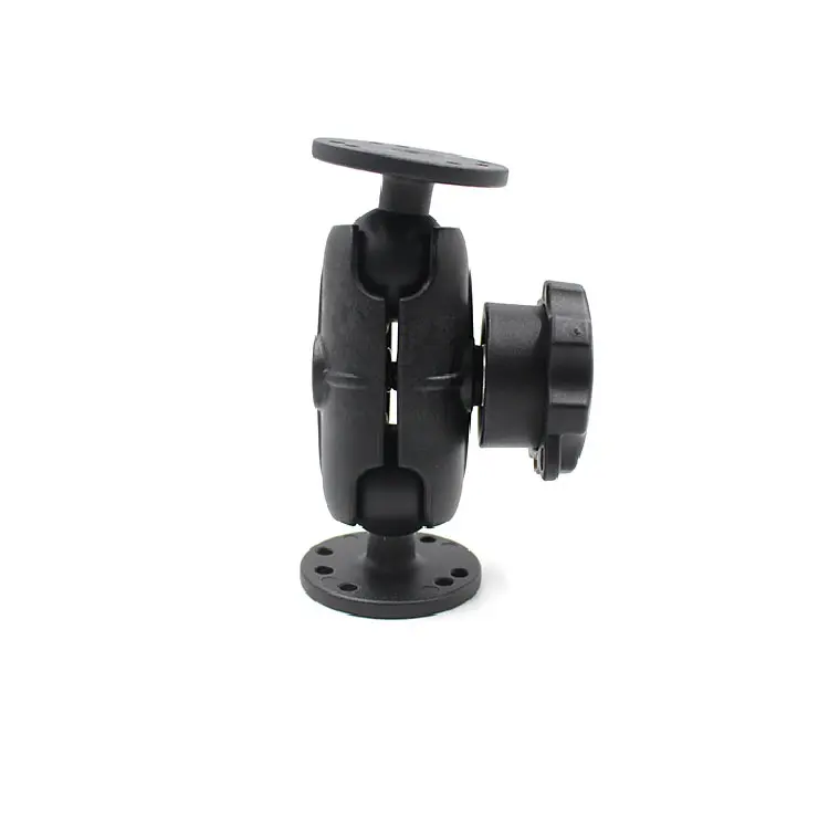 Plastic composite mount with double socket arm 1.5"ball