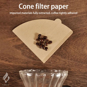 Bán buôn cà phê giấy lọc văn phòng sử dụng cà phê Maker màu nâu và trắng dùng một lần Giấy Bộ lọc cho cà phê nhỏ giọt - Product Image 3