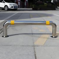 Barrière anti-collision en acier inoxydable 304/201 en forme de U pour la protection routière, garages, parkings et isolation d'usines