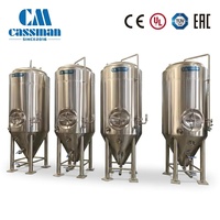 Équipement de brassage de bière à chauffage direct 1000L, prix usine