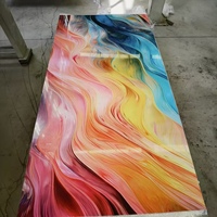Vente en gros de feuilles de marbre PVC UV |   Panneau mural en PVC marbré avec revêtement UV durable, fourni par l'usine
