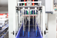 Machine d'emballage en carton, machine d'emballage en caisse enveloppante pour une seule pièce, produits en bouteille, industrie des boissons