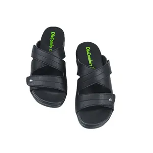 Summer Sandals Comfort Medical Genuine Leather Shoes Unisex Summer Anti-slip Extra Wide Men and Women Ortho Diabetic Sandals