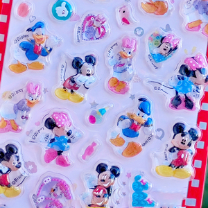 Estuche Protector para Teléfono con Diseño de Dibujos Animados en Relieve Tridimensional de Resina Cristal, Resistente al Agua, con Adhesivo Decorativo para Niños, Novedad 2026 - Product Image 3