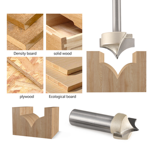 Hozly độ chính xác cao vonfram coban hợp kim cắt gỗ particleboard <span class=keywords><strong>CNC</strong></span> phay gia công OEM nhọn cuối phay Cutter - Product Image 4