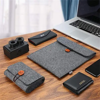 Ensemble de housses pour ordinateur portable en feutre personnalisées, portables, écologiques, douces, protectrices, housse pour iPad, sac intérieur pour ordinateur portable, sac pour ordinateur portable de 14 pouces