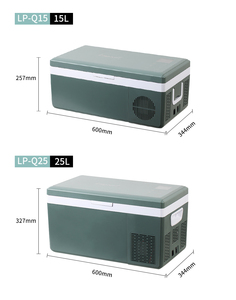 Refrigerador Portátil LEAPCOOL de 15L, Nevera Congeladora para Automóvil, <span class=keywords><strong>Mini</strong></span> Enfriador para Camping, Venta al por Mayor de Fábrica - Product Image 4
