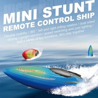 Barco teledirigido RH707 Mini RC en oferta, barco de carreras de alta velocidad con control remoto, juguetes para niños, Navidad