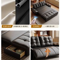 Canapé inclinable électrique moderne en cuir véritable, style italien minimaliste, assise profonde de luxe, 2 ou 3 places, pour salon ou salle de cinéma