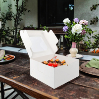 Wholesale Eco-Friendly Recyclable Food Grade White Paperboard Paper Boxes Craft Packaging