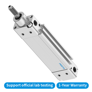 Original DZH Series Flat Pneumatic <b>Cylinder</b> Double Acting Anti Rotation Air <b>Cylinder</b> With Adjustable <b>Cushion</b> - Product Image 4