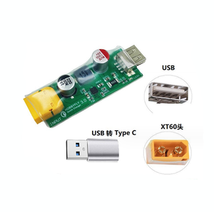 Conversione dalla batteria del modello di aeroplano al caricatore rapido USB XT60 plug 3S-6S batteria al litio conversione di ricarica rapida in <span class=keywords><strong>outfield</strong></span> - Product Image 5
