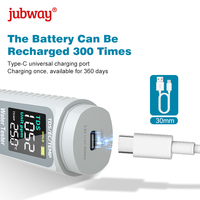 Testeur d'eau numérique rechargeable 3-en-1 TDS/EC/Température avec chargement Type-C, personnalisable OEM, en matériau ABS