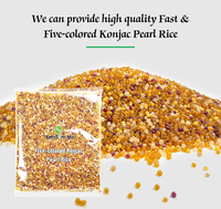 Vegan Konjac Meal Replacement Rice Dry Dried Ready to Eat in 10 Mins Instant Boiled Water Brewed Rice Ketoslim Mo