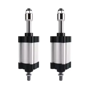 Khí nén Scj loạt tiêu chuẩn xi lanh điều chỉnh đột quỵ xi lanh scj32 * 25*25, scj32 * 50*30, scj32 * 80*30 - Product Image 3