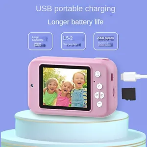 YYTech Y2 2,4 pulgadas lente Dual Mini Digital IPS <span class=keywords><strong>HD</strong></span> Video dibujos animados niños cámara instantánea videocámara para niños 3 a 6 regalos de cumpleaños - Product Image 6