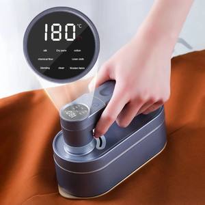 Pliable Mini Voyage Portable Électrique Fer Plat Vapeur Sec Humide Petit Fer Machine Ménage Vapeur Pour Dressing Titane Panneau - Product Image 2