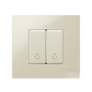 Pulsador de luz con diseño moderno, fácil instalación, compatible con sistemas eléctricos estándar, ideal para controlar la iluminación. - Product Image 1