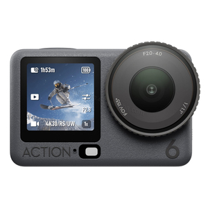 <span class=keywords><strong>DJI</strong></span> <span class=keywords><strong>OSMO</strong></span> Action 6แบบใหม่2025มาพร้อมกับเซนเซอร์1/1.1 "<span class=keywords><strong>4K</strong></span>/120fps ระบบติดตามตัวแบบวิดีโอกล้องกีฬา - Product Image 1