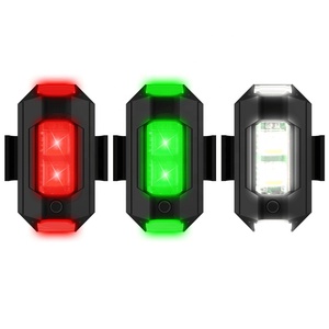 Nouveau Style moto accessoires 5.4G <span class=keywords><strong>avion</strong></span> lumière moteur sécurité clignotant lumière vélo alarme lumière - Product Image 3