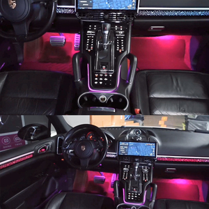 Precision LED <b>Car</b> Ambient Lighting Symphony Acrylic Fiber Optic Strip for Porsche Cayenne 2010-2017 Interior Upgrade - Product Image 5