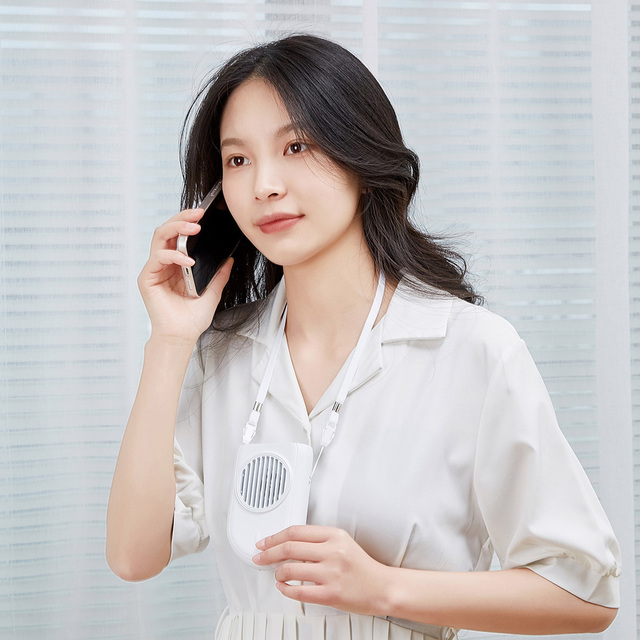 Customized Wholesale Handheld Portable Personal Mini Wearable Small Waist Rechargeable Fans Usb Neck Fan Rechargeable