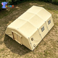 Carpa Médica de Emergencia Inflable Comercial, Modular, de PVC Impermeable, de Instalación Rápida, para Ayuda en Desastres, OEM ODM
